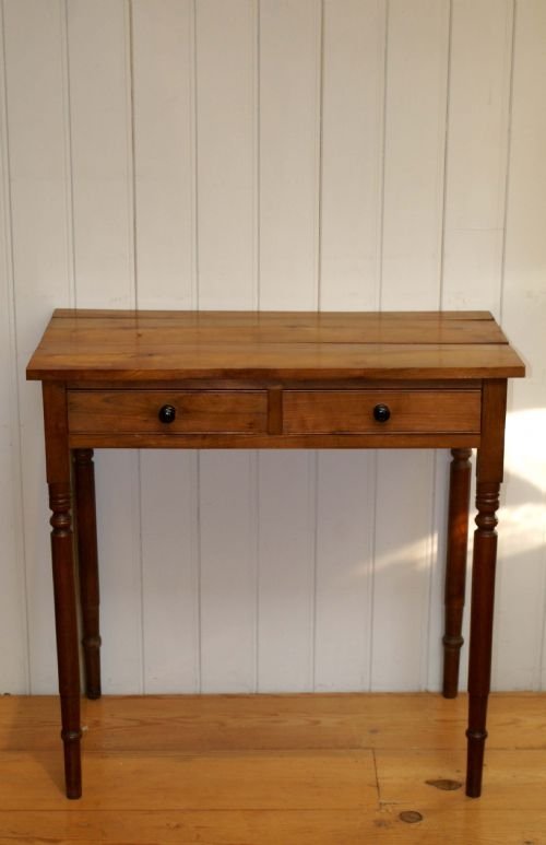 Solid Cherrywood French Side Table